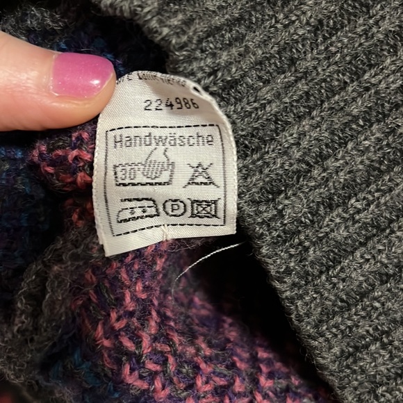 Vintage wool fair isle sweater - Picture 4 of 6